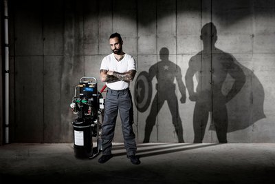 Surreale Schattenhelden Szene – kreative Fotografie | Imagefotograf Nürnberg