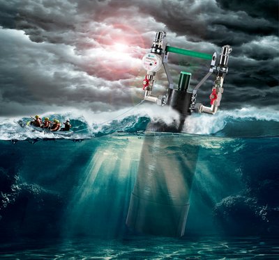 Surreales Teamwork – kreative Corporate Fotografie | Imagefotograf Nürnberg