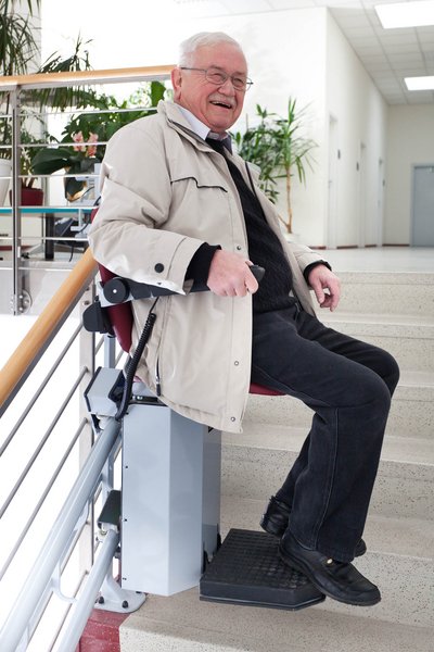 Treppenlift Nutzung – Werbefotograf Nürnberg