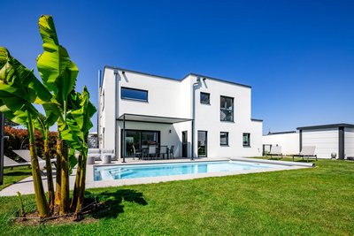 Professionelle Fassadenfotografie für Immobilienmarketing