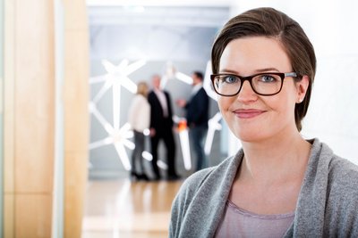 Portrait einer Mitarbeiterin Fotograf Nürnberg