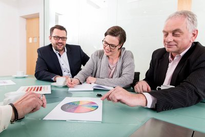 Team-Besprechung Fotograf Nürnberg
