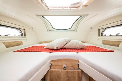 Alkoven Wohnmobil Bettbereich Fotograf Nürnberg