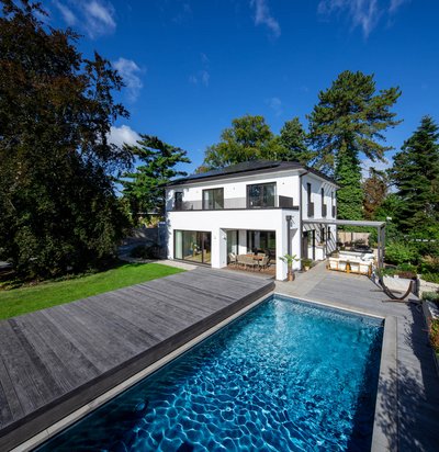 Premium Werbefotografie für Holzsystemhaus Hersteller
