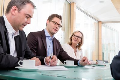 Besprechungssituation Mitarbeiter Fotograf Nürnberg