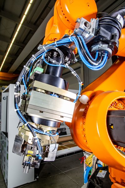 Roboterarm Detailaufnahme Nürnberg