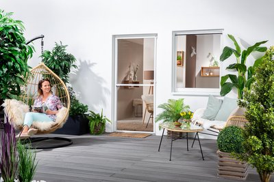 Fliegenschutzgitter Innenraum Produktfotograf Nürnberg