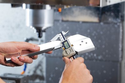 Detailaufnahme Messschieber Produktion