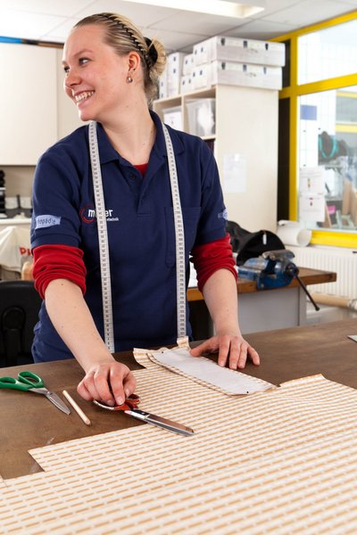 Schnittmuster Bandage – Corporate Fotografie Nürnberg