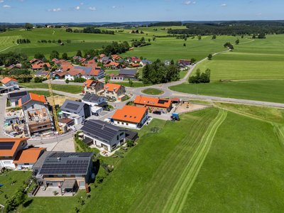 Immobilienmarketing für moderne Bauprojekte Drohnenfotografie Nürnberg