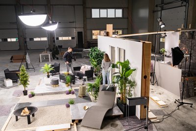 Backstage Set Seitenansicht Fotograf Nürnberg