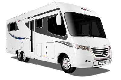 Integriertes Wohnmobil Außenaufnahme Fotograf Nürnberg